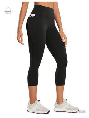 Butterluxe Yoga Capris With Pockets High Rise 21" Inseam